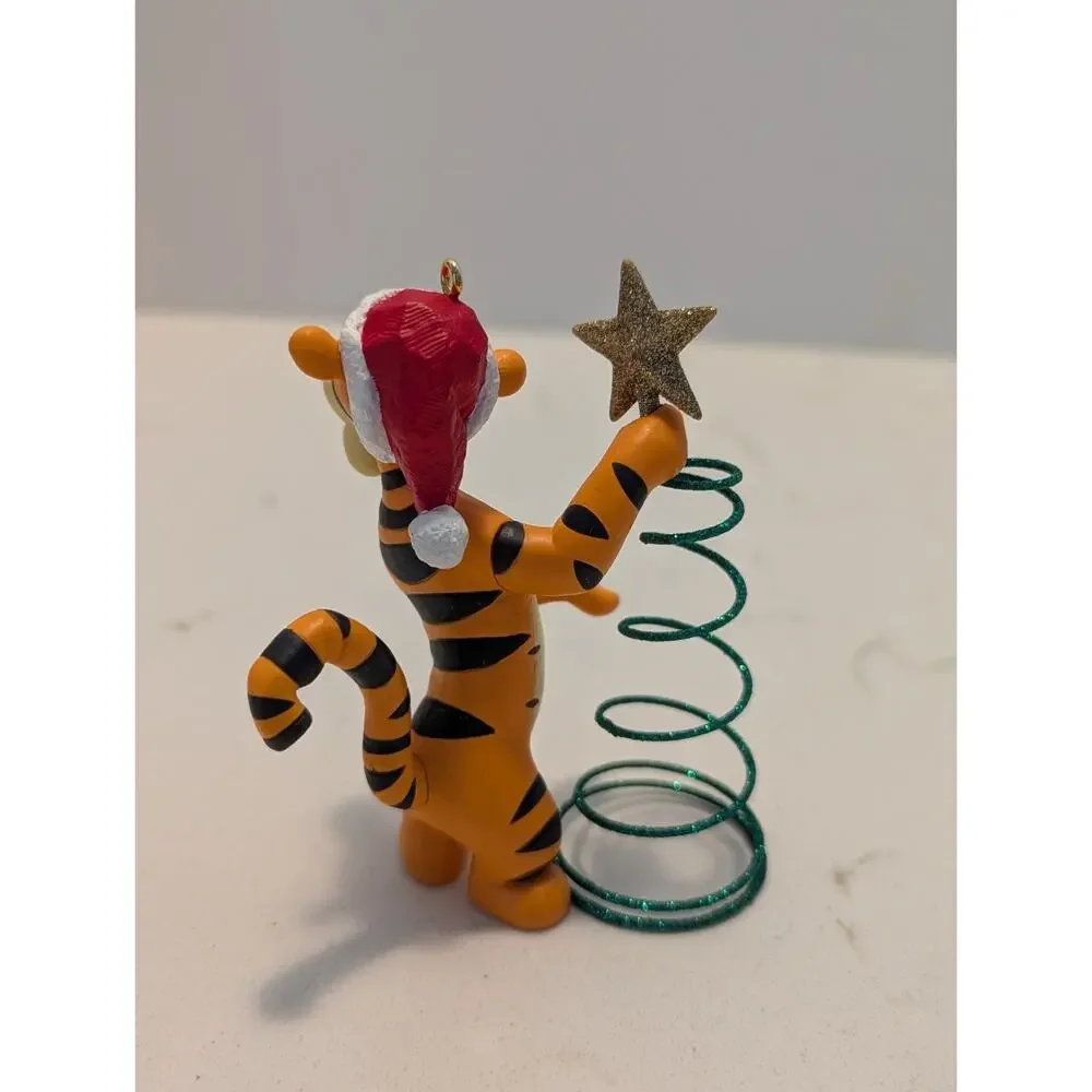 Hallmark Keepsake Tigger's Springy Tree Winnie The Pooh Christmas Ornament 2002